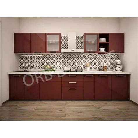 Modern Single Wall Kitchen At Rs 1050square Feet Modular Kitchen