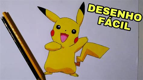 Como Desenhar O Pikachu Fácil Cayarts Youtube