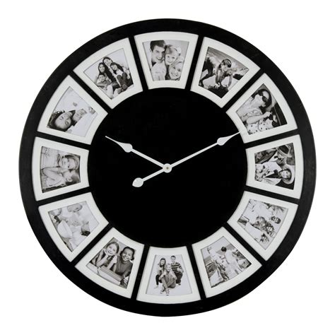 Ranging in style from vintage and industrial to modern and sophisticated, decorative wall clocks make for the perfect pieces of functional accent wall decor. Photo Frame Wall Clock