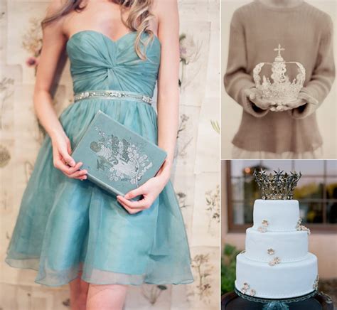 Royal Wedding Inspiration With A Gold And Aqua Wedding Color Palette