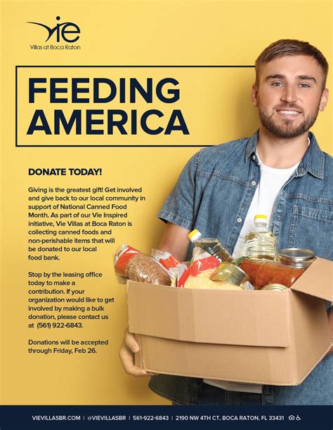 Donate Today National Canned Food Month