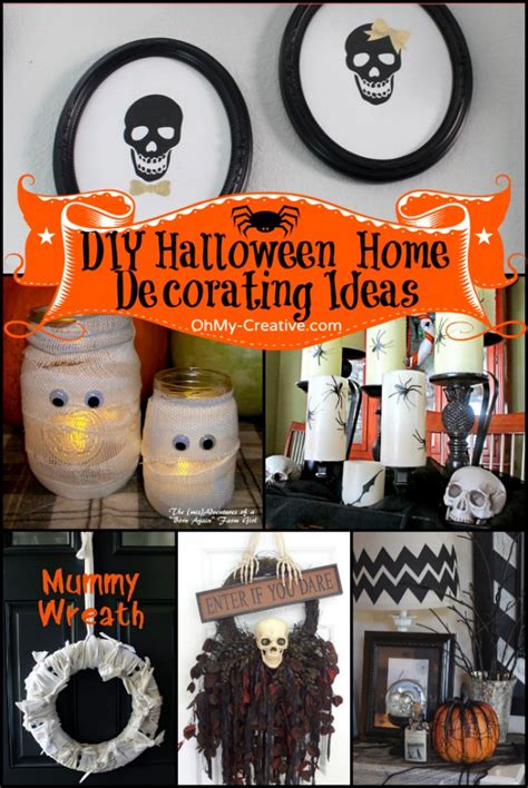 Do it yourself to pour creativity can be a lot of fun not to mention the desired values. 16 Do It Yourself Halloween Home Decorating Ideas - Oh My Creative