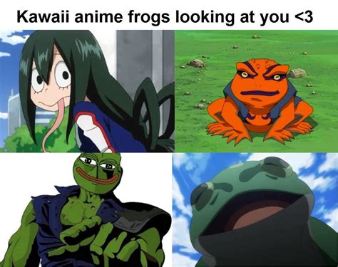 Cute Anime Frogs Ranimemes