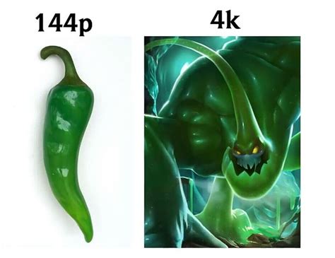 Evil Green Pepper League Of Legends Memes