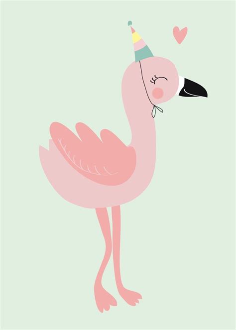 Flamingo Flamingo Party Flamingo Birthday Happy B Day Cute