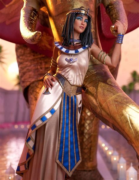 Dforce Queen Of Egypt Outfit For Genesis 8 Females Render State