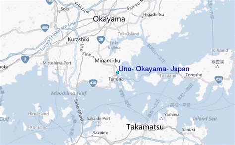 Okajama, chugoku, japan, asia geographical coordinates: Uno, Okayama, Japan Tide Station Location Guide