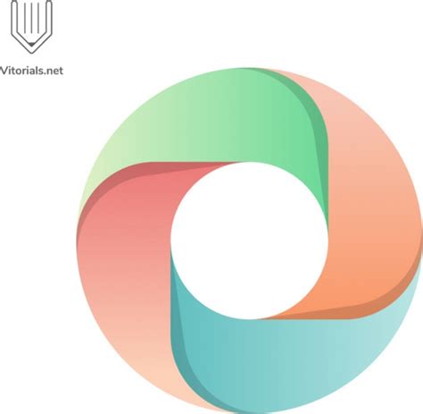 Circular Abstract Colorful Logo Design Vectors Graphic Art Designs In