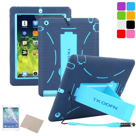 Buy Shockproof Heavy Duty Case For Ipad 3 Silicone