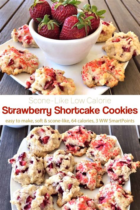Easy Strawberry Shortcake Cookies Simple Nourished Living
