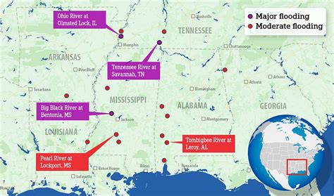 Mississippi Braces For Historic Flooding As The Pearl