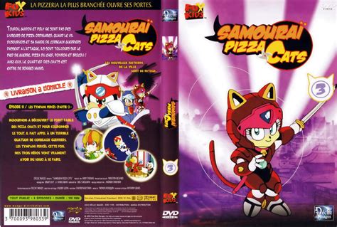Jaquette Dvd De Samourai Pizza Cats Dvd 3 Cinéma Passion