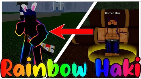 How To Get Rainbow Haki In Blox Fruit Youtube