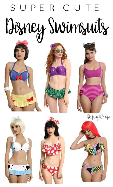 The Ocean Is Calling With These Disney Swimsuits This Fairy Tale Life