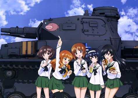 Anime Girls Und Panzer 4k Ultra Hd Wallpaper