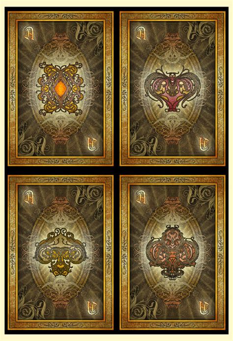 Maybe you would like to learn more about one of these? DeviantART: Playing Card Art by blue-fusion | PLAYING CARDS + ART = COLLECTING