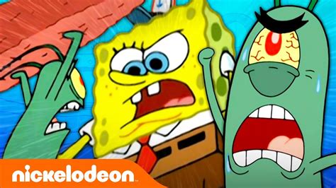 64 Times Plankton Failed To Steal The Secret Formula 🍔 Spongebob