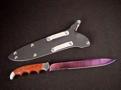 Patriot Boar Hybrid Design Custom Combat Tactical Knife By Jay Fisher