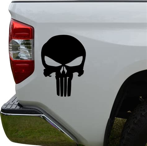 Punisher Skull Skull Die Cut Vinyl Decal Sticker Auto Parts And