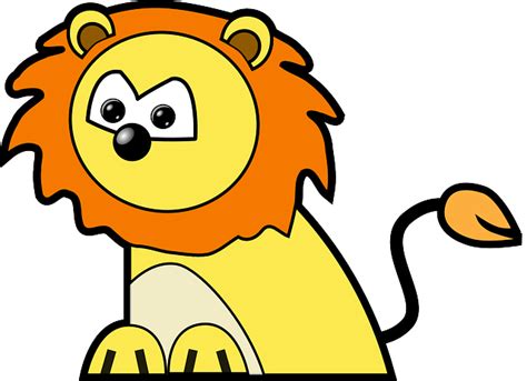 Gambar Mewarnai Gambar Hewan Singa Raja Hutan Belajar Anak Kartun