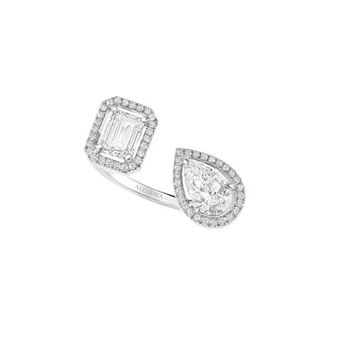 Messikas My Twin Toi And Moi Diamond Ring Is A Modern Twist On A