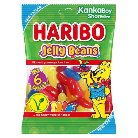 Haribo Jelly Beans Flavored Soft Candy 80 G