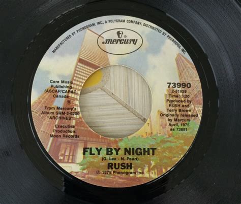 Rush Fly By Night 1978 Vinyl Discogs