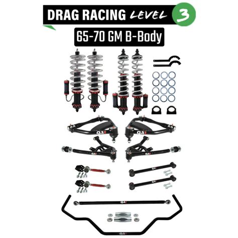 Qa1 Gm B Body 65 70 Drag Level 3 Rod And Custom Motor Sports