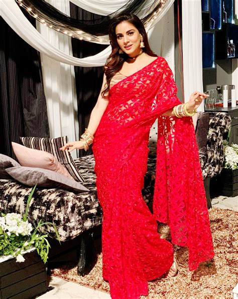 Shraddha Arya Loves Flaunting Her Hotness In Red Outfits And This Are The Perfect Examples Of It