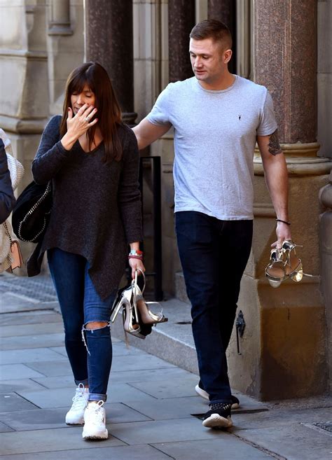 Kym Marsh and her new boyfriend Scott Ratcliff seen in Manchester ...