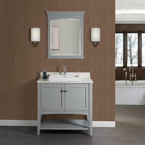Shaker Americana 36 Open Shelf Bathroom Vanity Bathroom Vanity