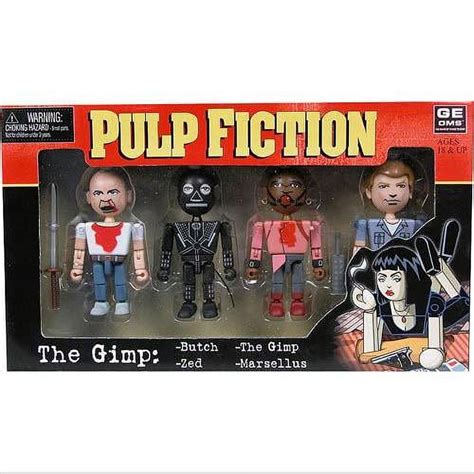 Neca Pulp Fiction Geomes The Gimp Mini Figure 4 Pack