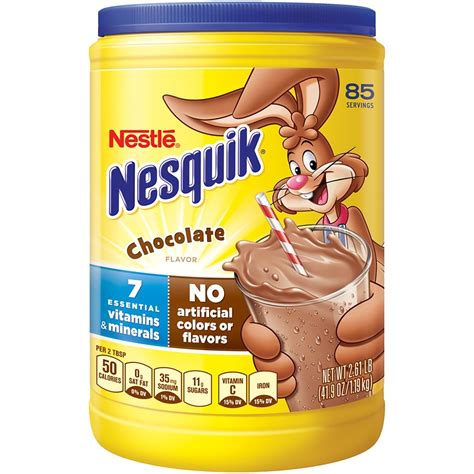 Nestle Nesquik Nestle Nesquick Chocolate Flavored Powder 261 Lb