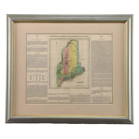 State I Map Of Carey And Leas 1822 Map Of Maine