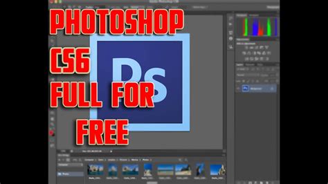 How To Download Photoshop Cs6 Full Version For Free Youtube