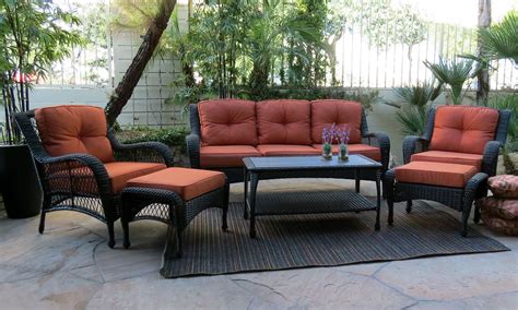 Sierra 6 Pc Outdoor Living Room Clearance Outdoor Furniture Outdoor