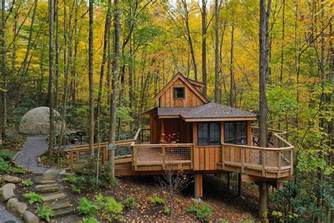 The Maple In Treehouse Grove At Norton Creek Treehouses For Rent In