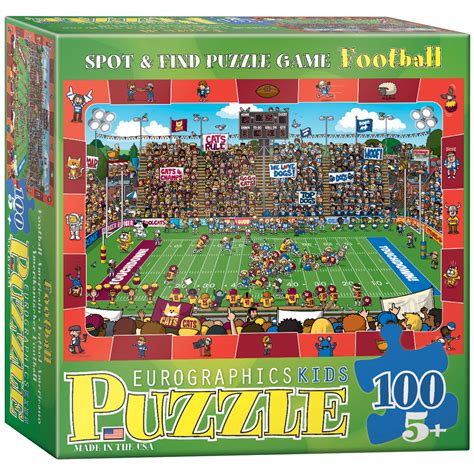 Spot And Find Football Toys And Games Puzzles Jigsaw Puzzles