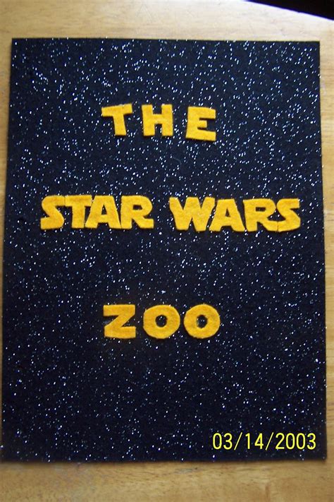 Books N Boys Star Wars Zoo Quiet Book With Pattern