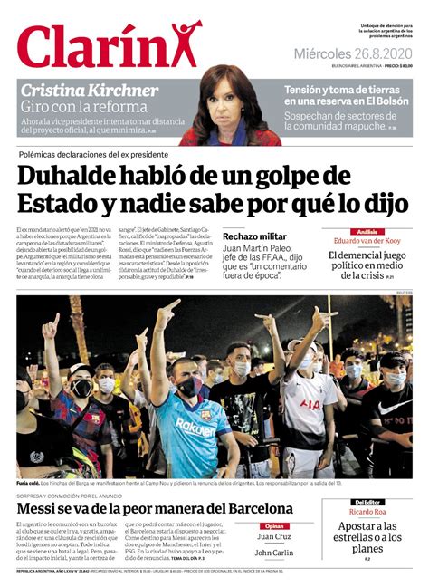 Portadas De Diarios Argentinos