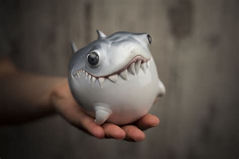 Oddly Cute Sea Creatures Sculpted From Polymer Clay Can