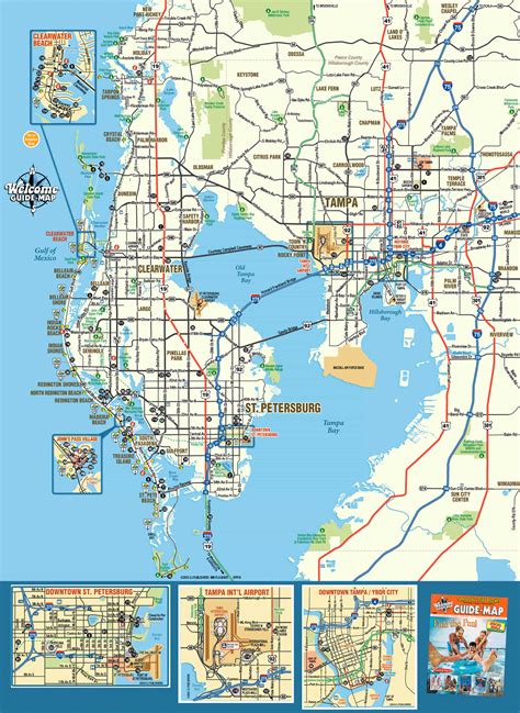 Printable Map Of Tampa Bay Area Printable Word Searches