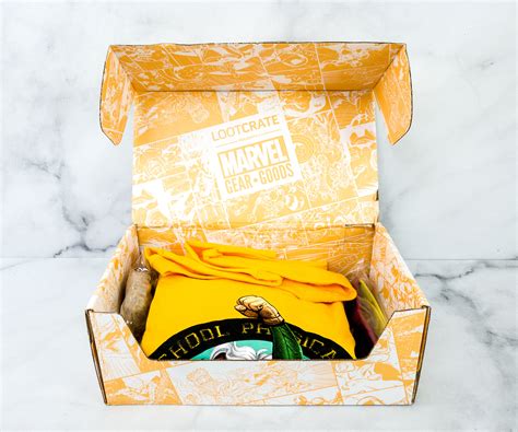 Marvel Gear + Goods September 2020 Subscription Box Review + Coupon