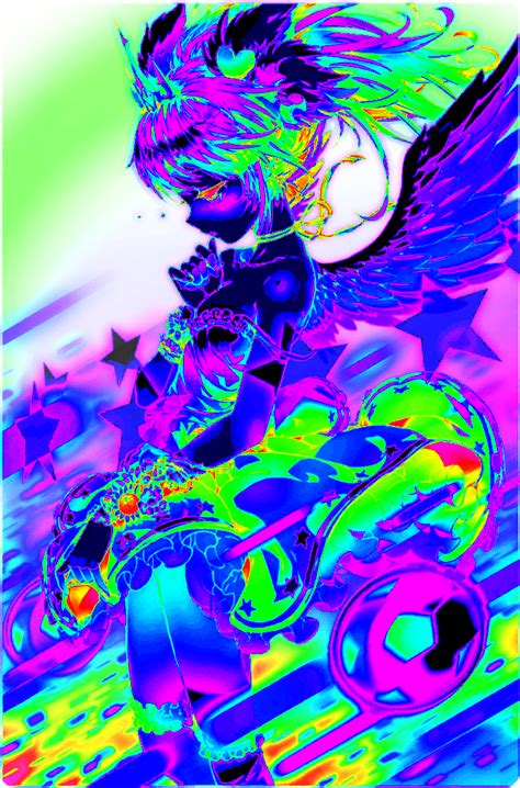 Trippy Aesthetic Art Cool Pfp Eyestrain Tumblr Rainbow