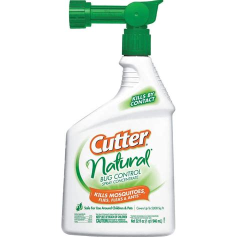 Cutter Natural 32 Fl Oz Ready To Spray Concentrate Bug Control Hg