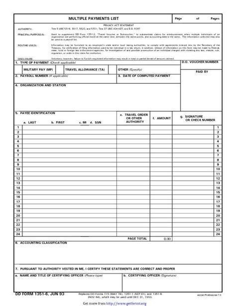 Da Form 3161 Download Military Form For Free Pdf Or Word