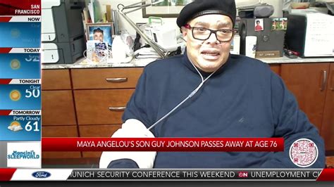 Poet Maya Angelous Son Guy Johnson Passes Away YouTube