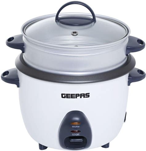 Geepas Liter Electric Rice Cooker White Metal Material Price From