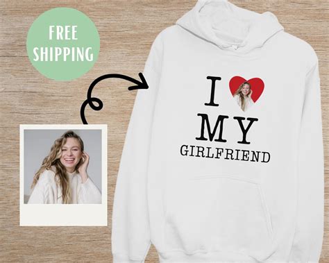 I Love My Girlfriend Custom I Heart My Girlfriend Custom Hoodie