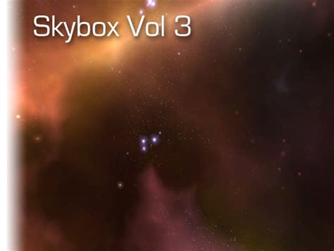 Skybox Volume 3 Nebula 2d 하늘 Unity Asset Store